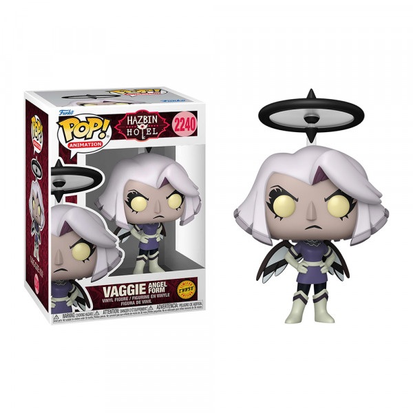 Funko POP! Hazbin Hotel: Vaggie Angel Form (2240) (Chase Limited Edition)